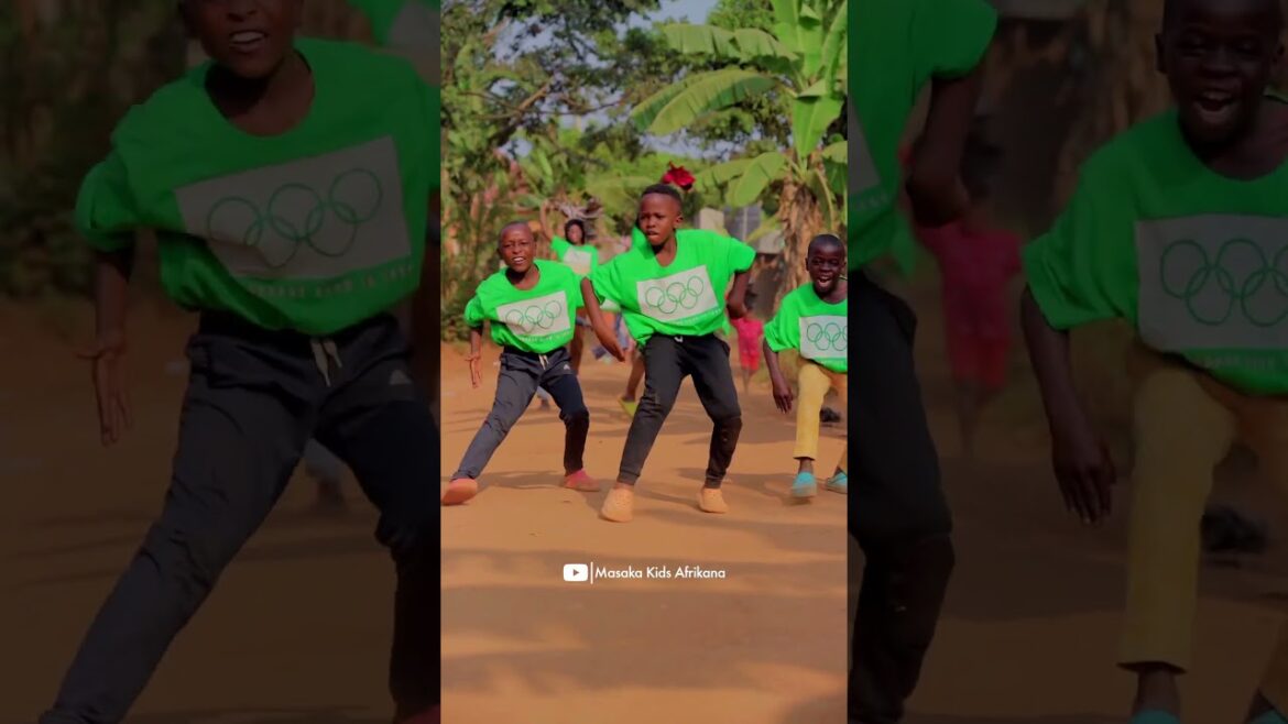 If there was an Olympic medal for good vibes, it would go to the @Masakakidsafrikana for sure. 🏅❤️