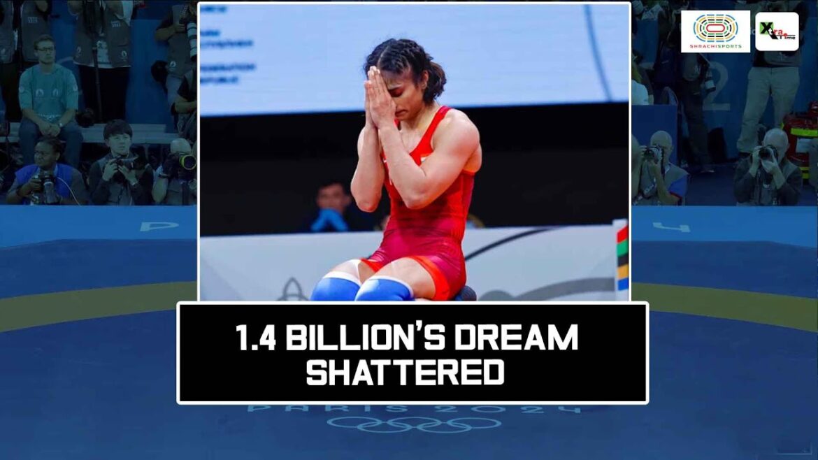 Vinesh Phogat disqualified from Olympics & misses the medal |Paris Olympic 2024 Vinesh Phogat disqualified from Olympics & misses the medal |Paris Olympic 2024