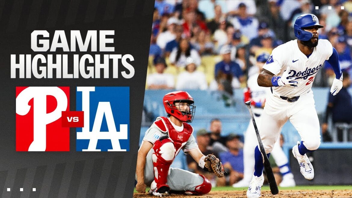 Phillies vs. Dodgers Game Highlights (8/5/24) | MLB Highlights