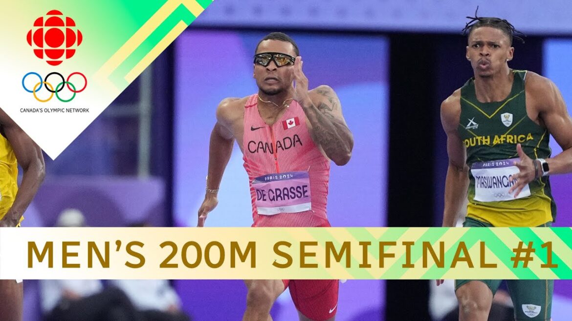 Reigning Olympic champ Andre De Grasse eliminated in men’s 200m semifinal heats | #paris2024 Reigning Olympic champ Andre De Grasse eliminated in men's 200m semifinal heats | #paris2024
