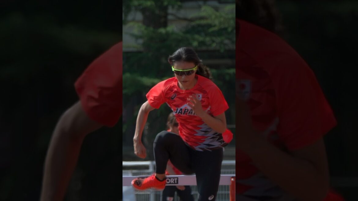 [Behind The Stage_short]Women's 100m Hurdles #Mako Fukube #Yumi Tanaka Finally on their first Olympic stage / #Stage yet to be seen