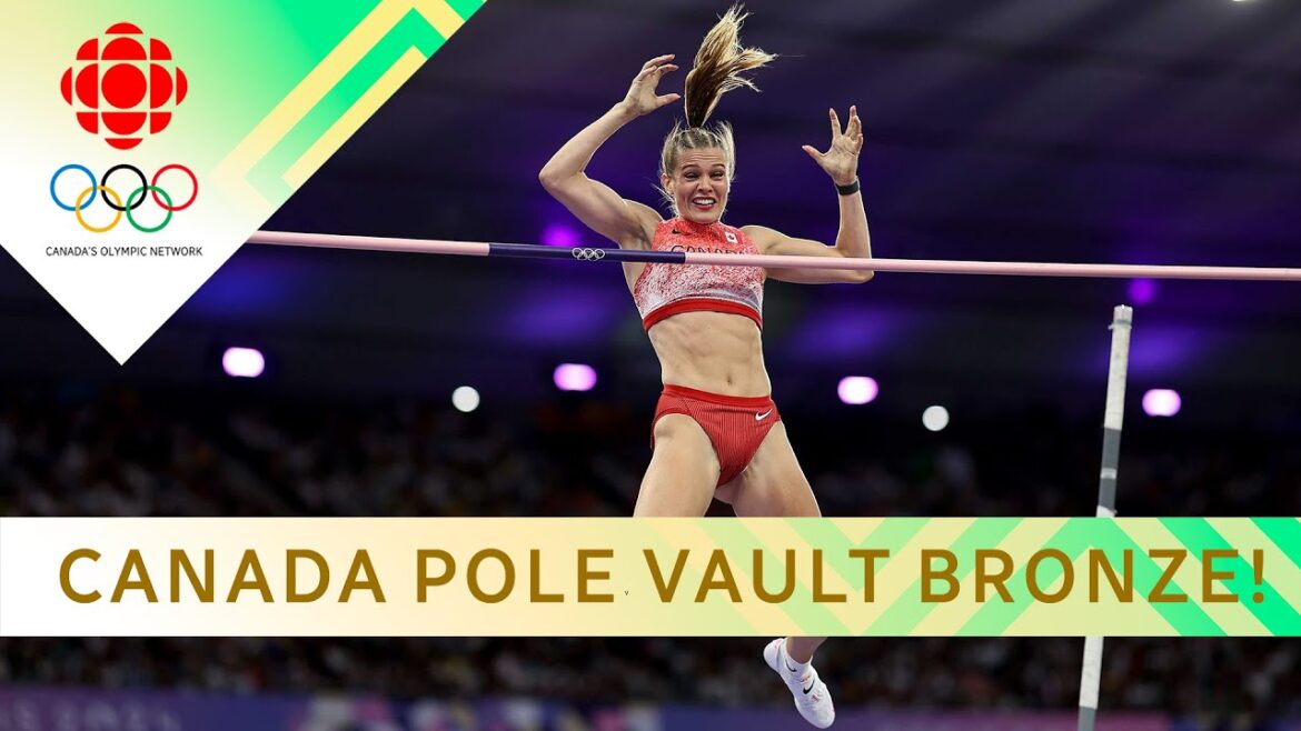 Canada’s Alysha Newman captures pole vault bronze medal | #paris2024 Canada's Alysha Newman captures pole vault bronze medal | #paris2024