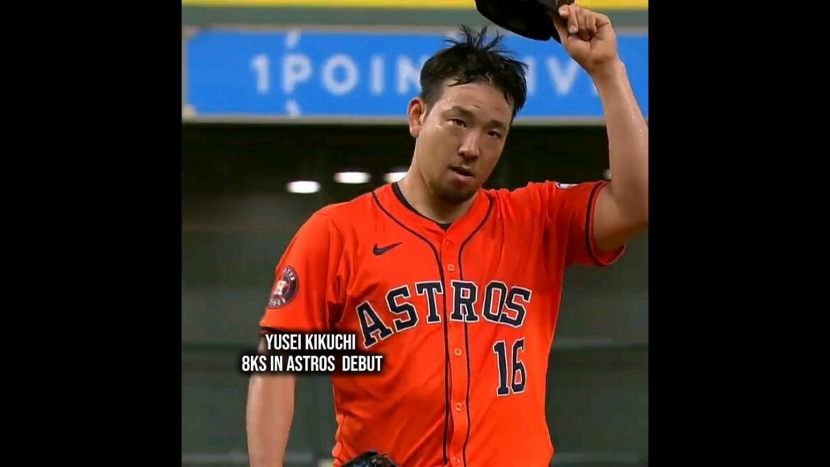 😱 8Ks for Yusei Kikuchi #HoustonAstros Debut! #mlb #astros #baseball #short #shorts #trending 😱 8Ks for Yusei Kikuchi #HoustonAstros Debut! #mlb #astros #baseball #short #shorts #trending