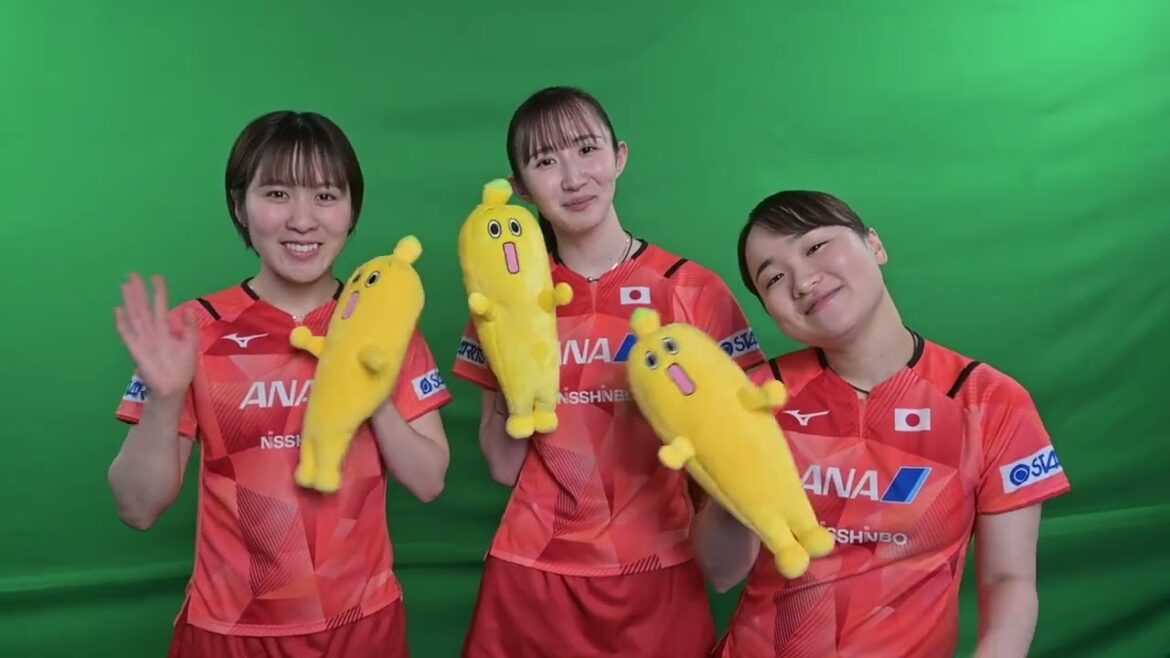 Miu Mimahina "Watch TV Tokyo" Paris Olympics Table Tennis Competition to be held from July 27th (Sat) to August 10th (Sat)!