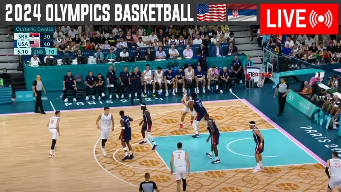 🔴 LIVE NOW! Team USA vs Serbia Semi-Finals | Olympic Men's Basketball | Aug 9, 2024 - NBA 2K24
