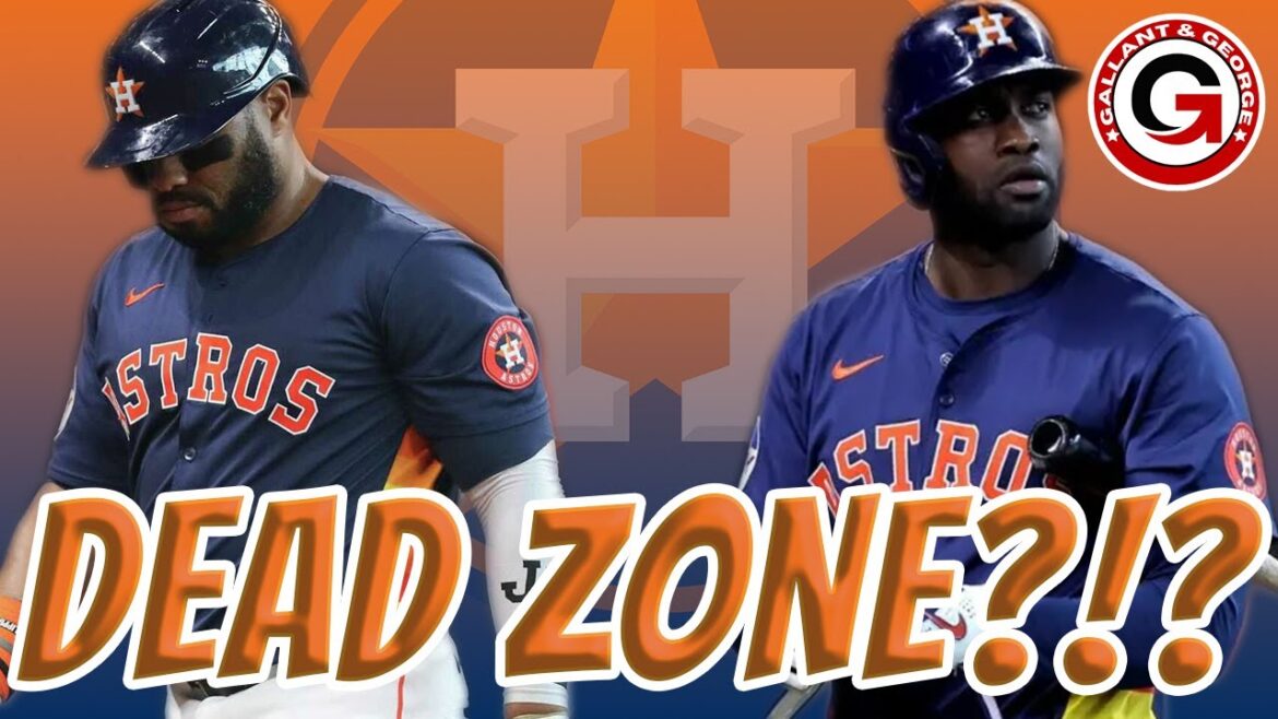 The Astros offense is STRUGGLING. 😰