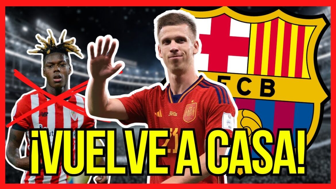 🔴 BOMBS CONFIRMED! - BARCELONA CONFIRMED DANI OLMO BUT NICO WILLIAMS LEAVE THE CLUB