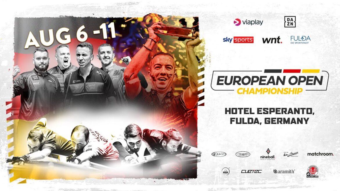 WATCH LIVE | 2024 European Open Pool Championship | Table Two