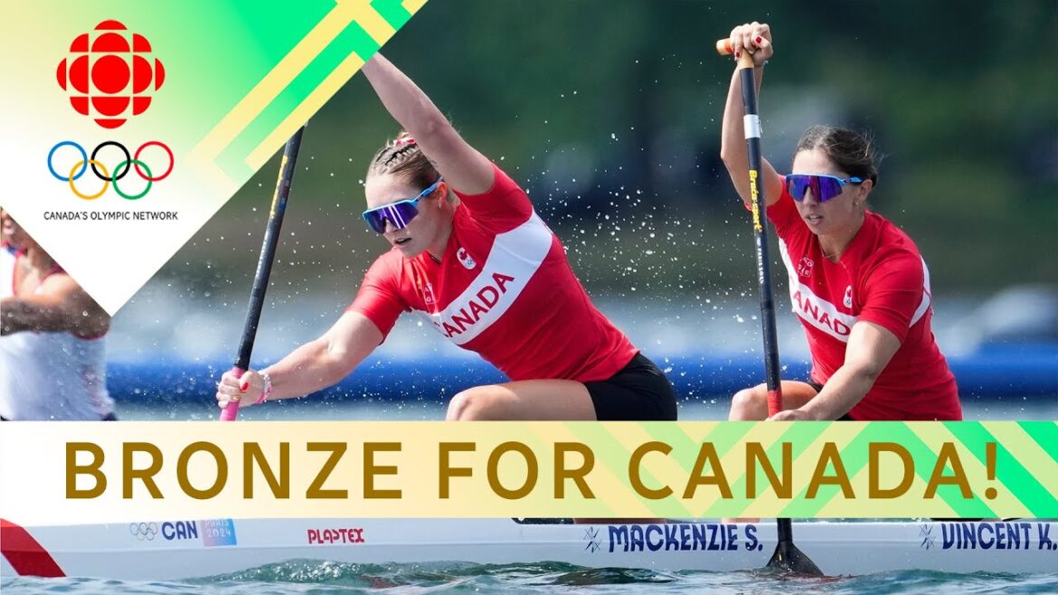 Canada’s Sloan MacKenzie and Katie Vincent paddle to Olympic C2 500m bronze | #paris2024 Canada's Sloan MacKenzie and Katie Vincent paddle to Olympic C2 500m bronze | #paris2024