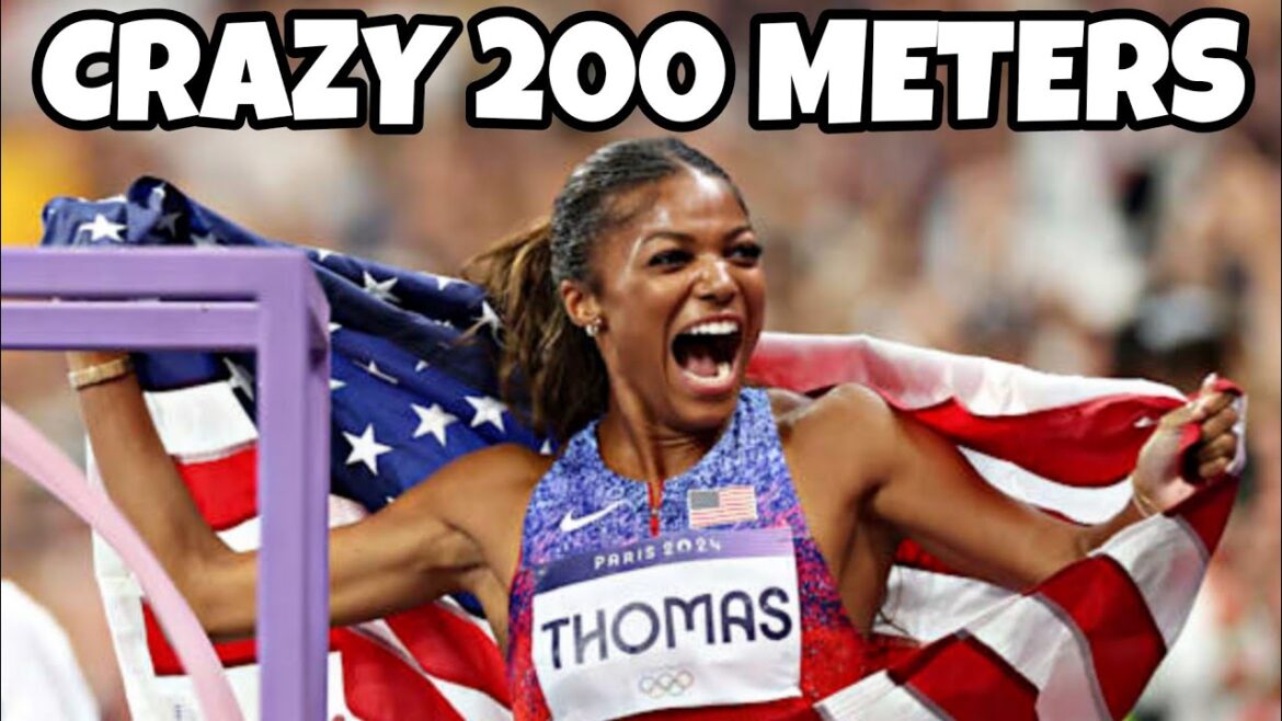 Gabby Thomas is the 200m OLYMPIC CHAMPION! | Track And Field 2024