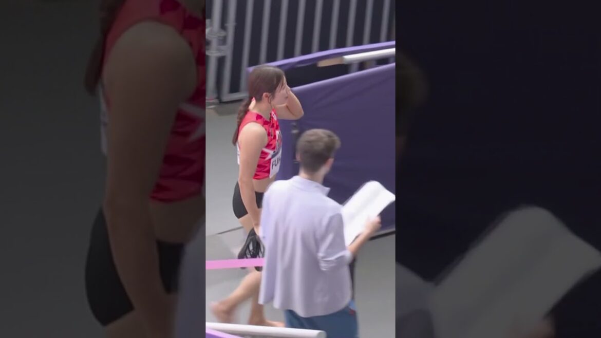 I thought it was a wait in the land of dreams 💦 Mako Fukube advances to the semi-finals #athletics #Olympics #Olympics #athletes #sports