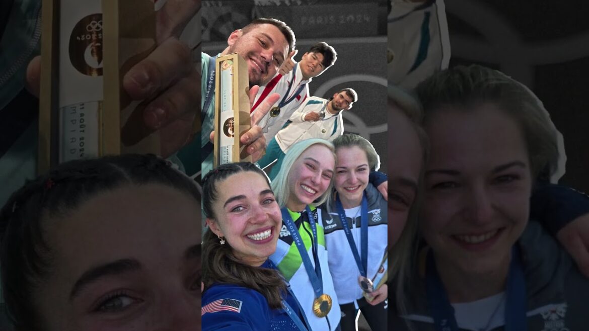 United by our dreams! We all smile in the same language❤️ #Olympics #Paris2024 #Samsung