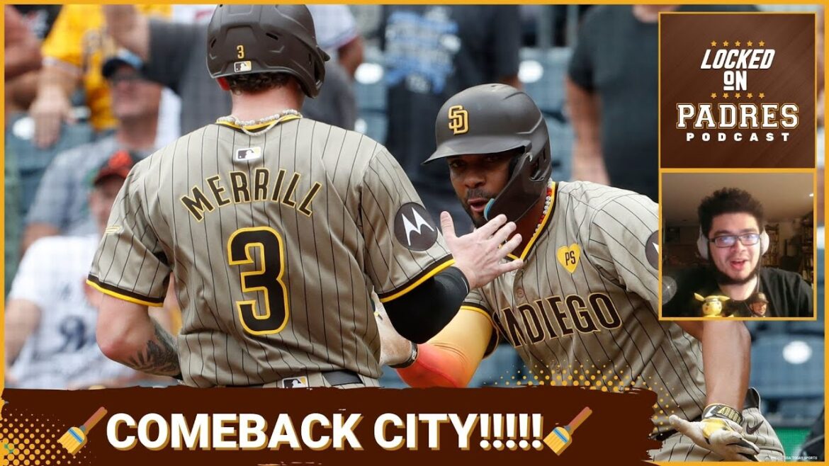 San Diego Padres SWEEP the Pittsburgh Pirates!!