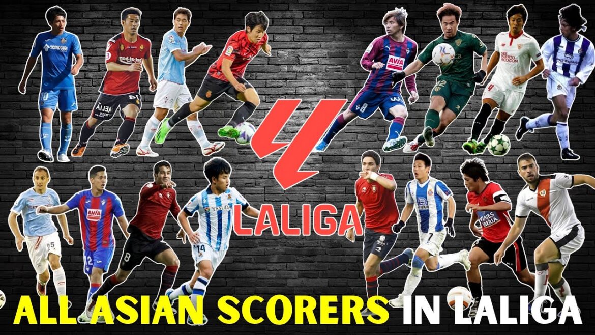 All Asian Players Who Have Scored in LaLiga ⚽ Ranking by Goals