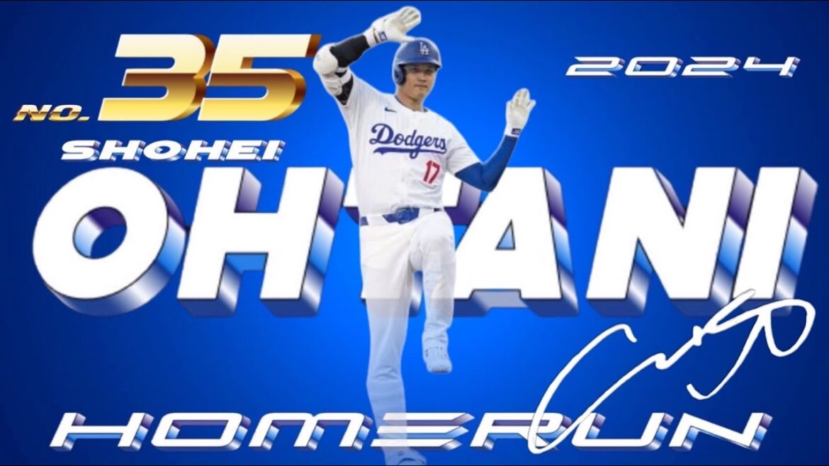 Shohei Ohtani Home run 【No.35】2024