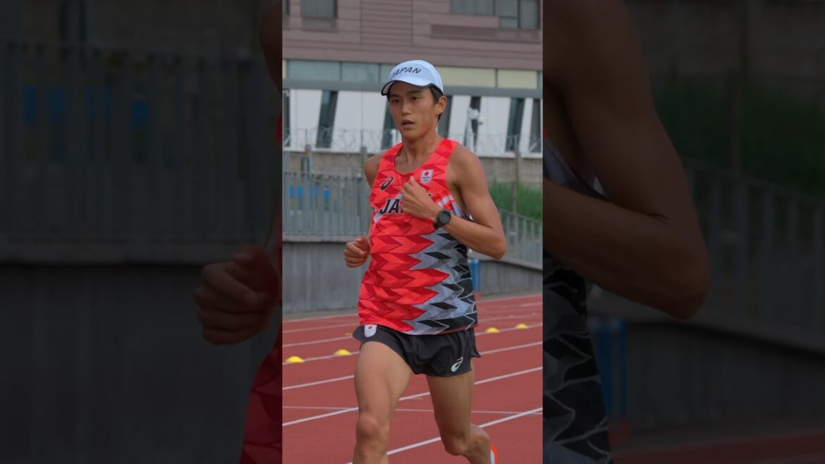 [Behind The Stage_short]Men's marathon #Osako Suguru, close-up on final preparations at pre-race training camp / heading for his third stage #to an unseen stage