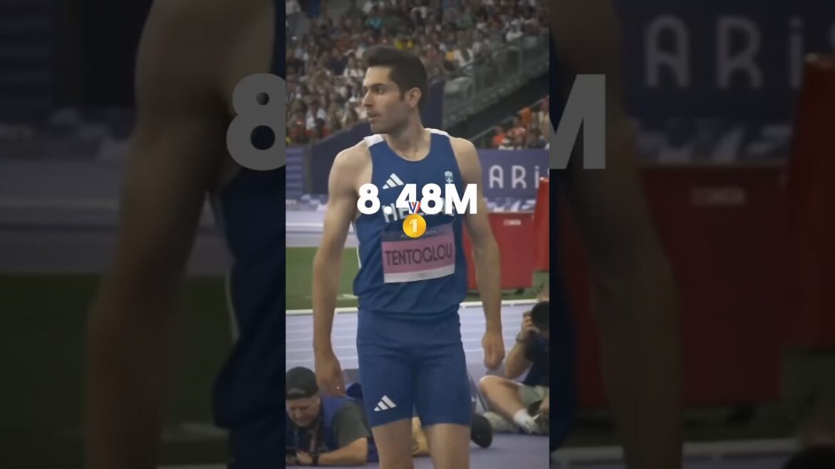 Olympic Long Jump ||   8.48M 🥇|| #trackandfield #olympiclongjump #olympic #athletics