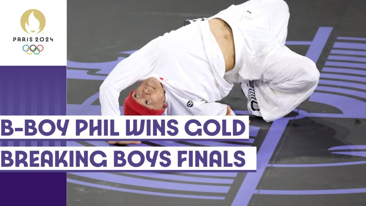 Phil Wizard becomes the first B-Boy to win an Olympic gold medal | Paris 2024 highlights Phil Wizard becomes the first B-Boy to win an Olympic gold medal | Paris 2024 highlights