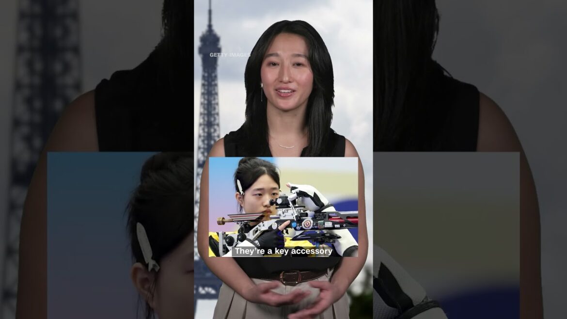 What’s behind Olympic sharpshooter’s viral look?