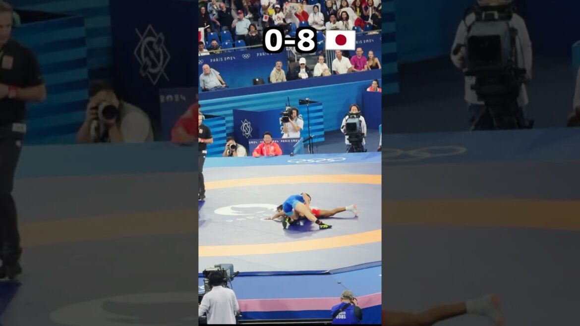 Akari Fujinami wins gold medal with 137 consecutive wins! Paris Olympics women's wrestling