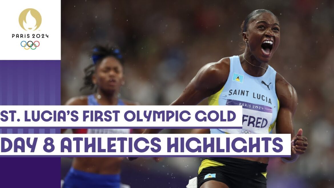 Julien Alfred stuns with gold in women’s 100m final and more 🏃♀️➡️🥇 | Day 8 Athletics Highlights Julien Alfred stuns with gold in women’s 100m final and more 🏃♀️➡️🥇 | Day 8 Athletics Highlights