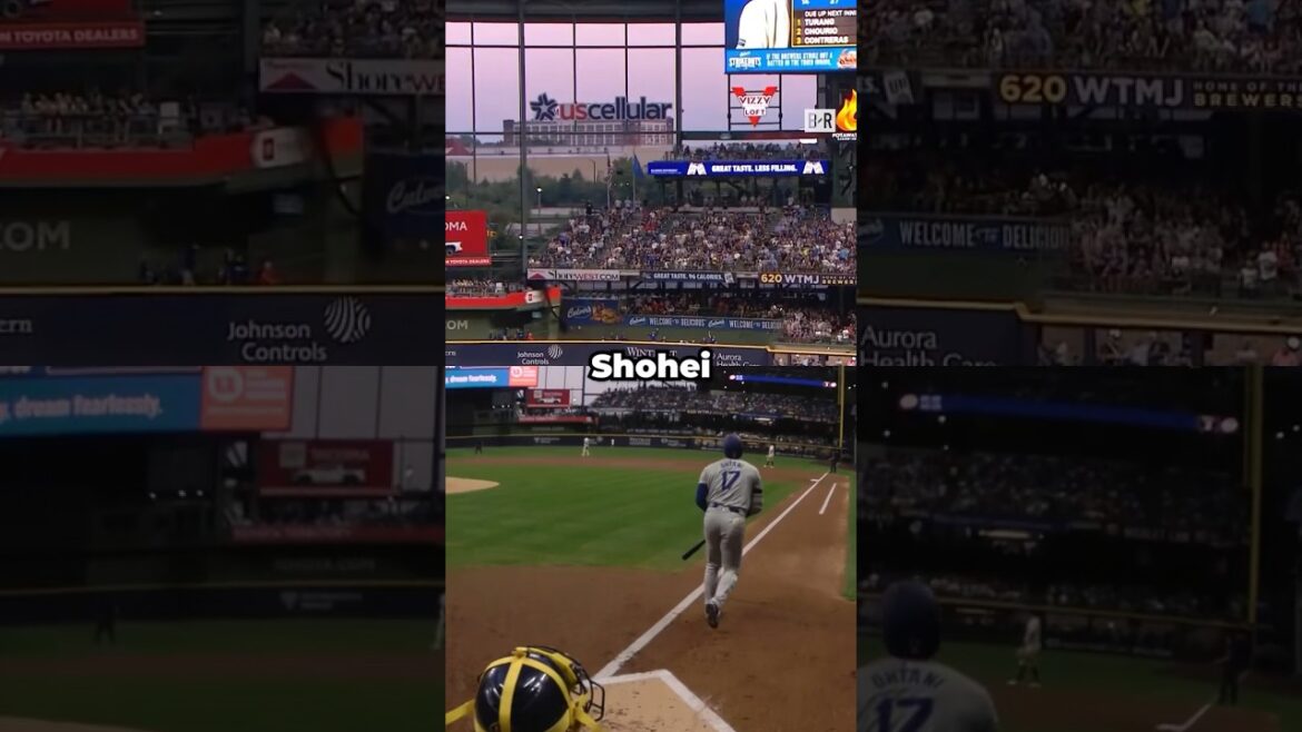 Shohei Ohtani LAUNCHES one into the second deck from Ump Cam POV 😯