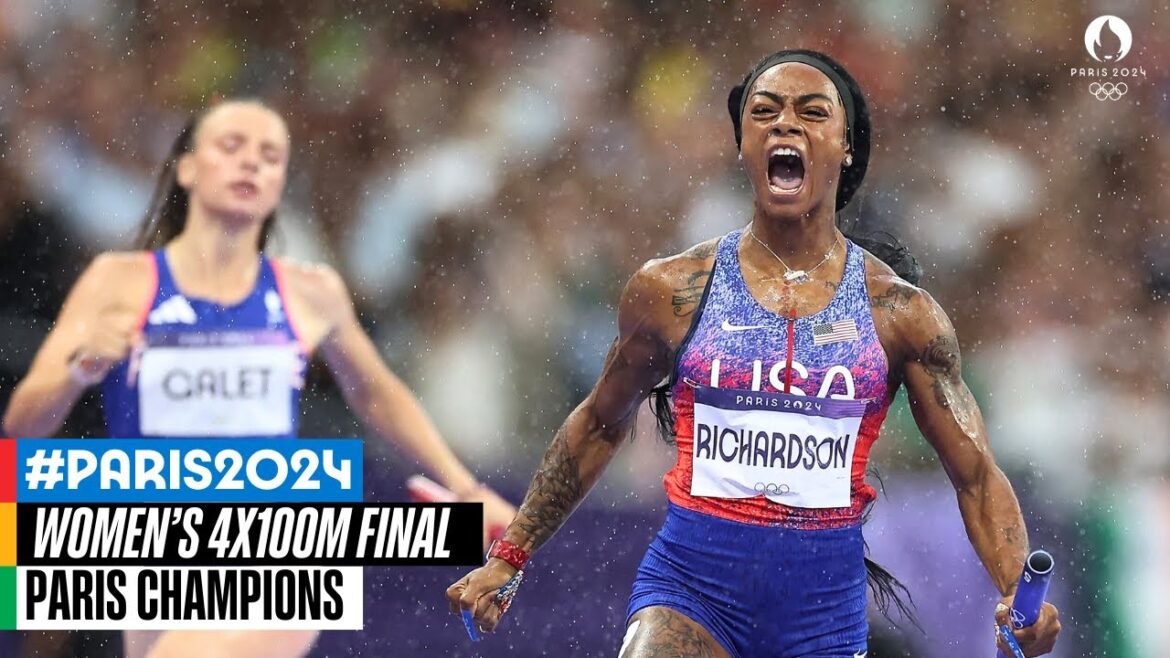 Women’s 4x100m Final | Paris Champions Women's 4x100m Final | Paris Champions