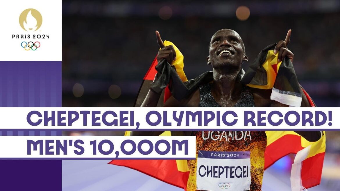 Joshua Cheptegei 🇺🇬  Men's 10,000m Olympic Champion | Paris 2024 Highlights