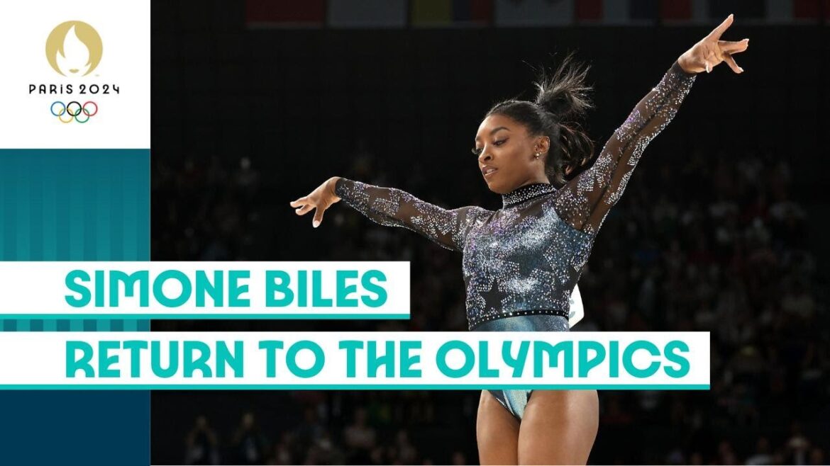 Simone Biles' Olympic floor routine 🇺🇸 | Paris2024 Highlights