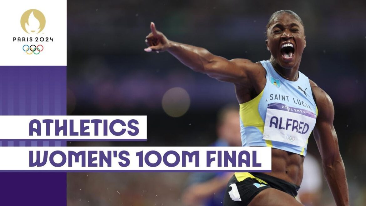 Julien Alfred takes Gold 🥇 Women’s 100m Final | Paris 2024 Highlights Julien Alfred takes Gold 🥇 Women's 100m Final | Paris 2024 Highlights