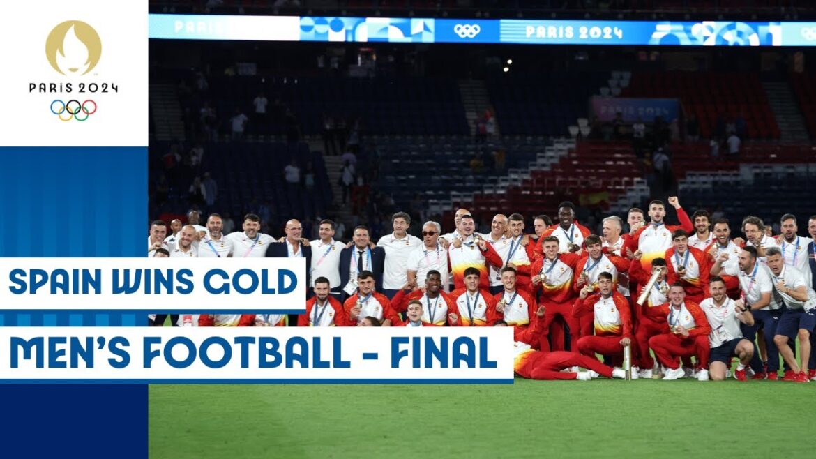Spain win gold in men’s football after dramatic victory over hosts France | Paris 2024 highlights Spain win gold in men’s football after dramatic victory over hosts France | Paris 2024 highlights