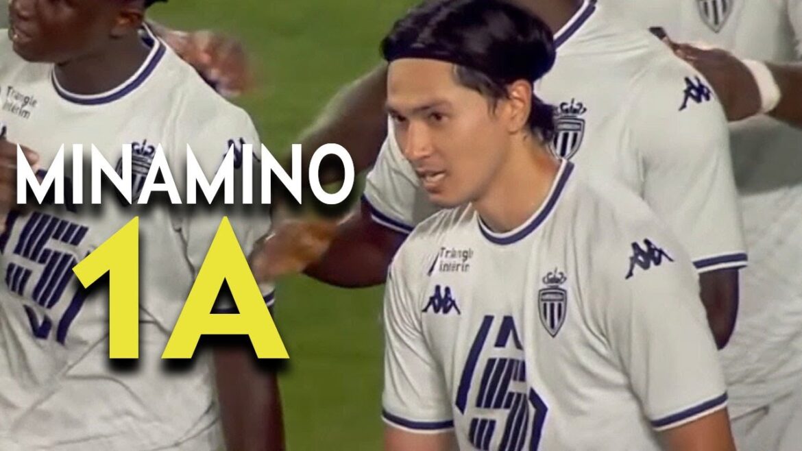 [August 13th]Takumi Minamino makes a stunning assist with excellent ball control against Barcelona!