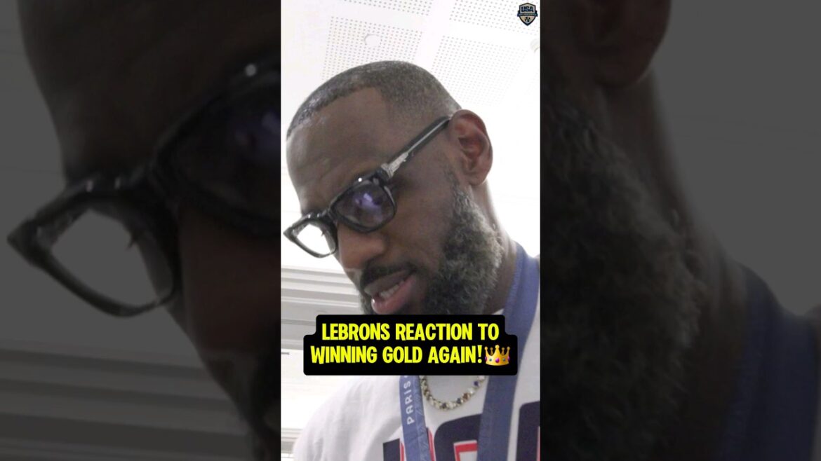 LeBron's 3rd Olympic Gold!👑