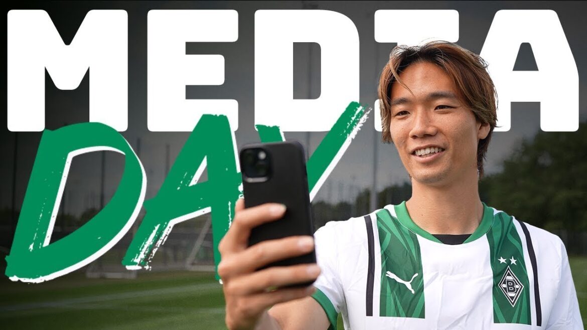 Inside Media Day mit Ko Itakura 2024/25 🎬 | Behind the scenes | FohlenInsights