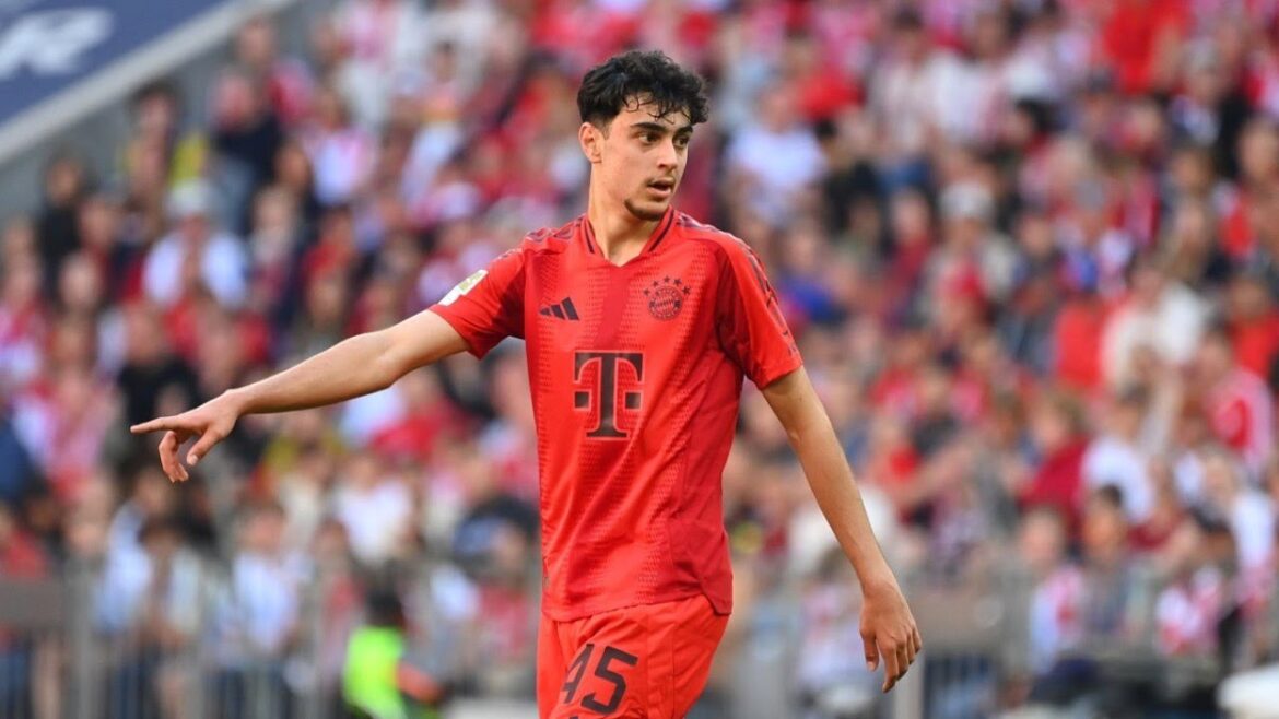 Aleksandar Pavlovic Bayern Munich vs Tottenham (2024/08/10)