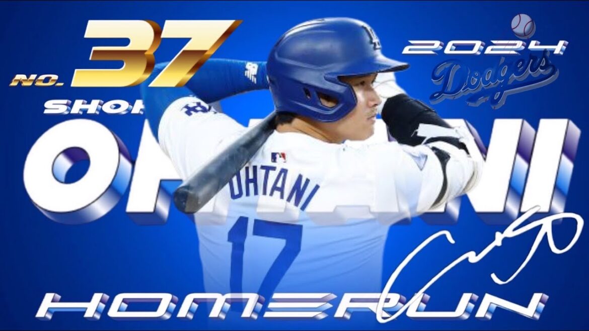 Shohei Ohtani Home run 【No.37】2024 Shohei Ohtani Home run 【No.37】2024