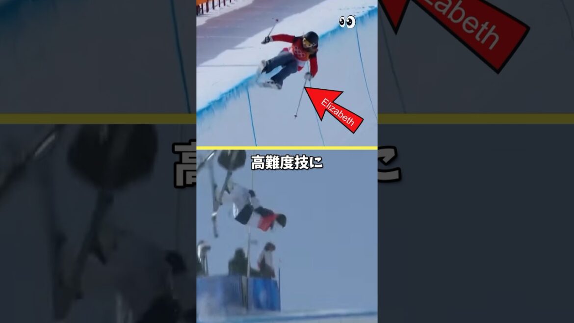 Can I compete in the Olympics even if I'm not good at it? ⛄️ #skiing #freestyle #halfpipe #shorts