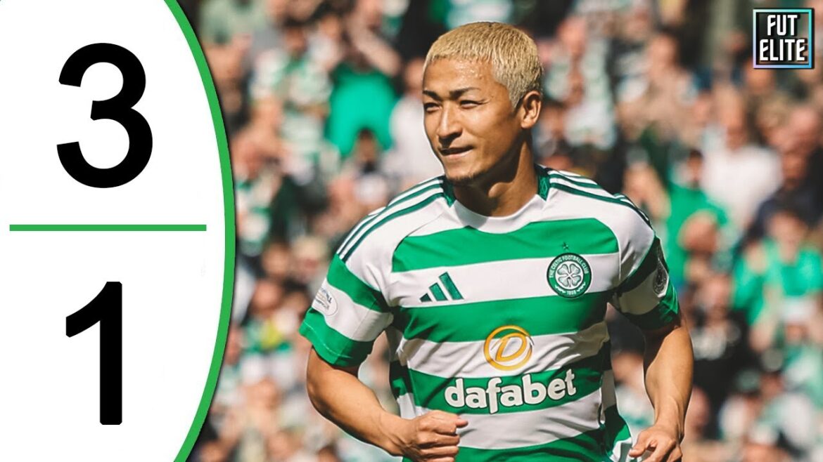 Celtic vs Hibernian 3-1 Extended Highlights & Goals 2024