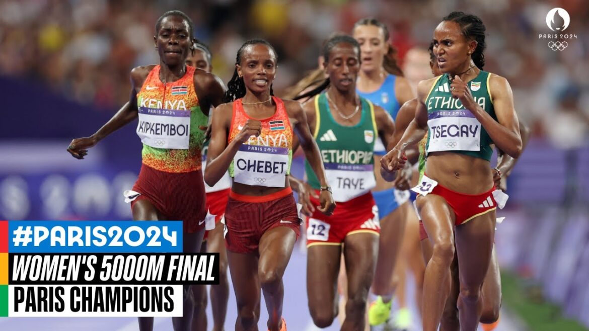Women’s 5000m Final ๐โโ๏ธ | Paris Champions Women's 5000m Final ๐โโ๏ธ | Paris Champions