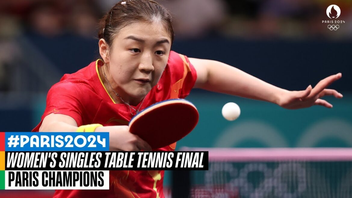 Women’s Singles Table Tennis Final 🏓 | Paris Champions Women's Singles Table Tennis Final 🏓 | Paris Champions