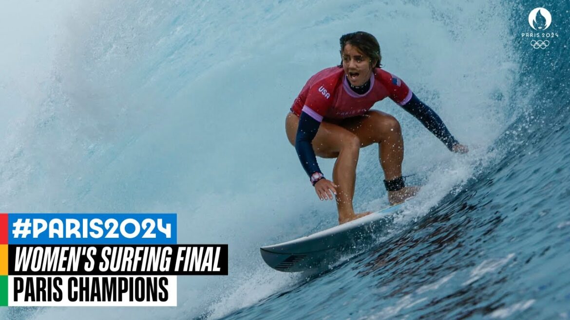 Women's Surfing Final 🏄‍♀️ | Paris Champions