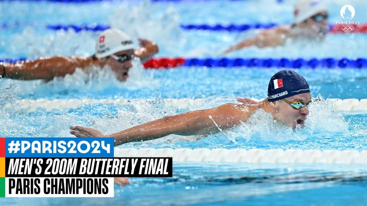 Men's 200m Butterfly Final 🏊‍♂️ | Paris Champions