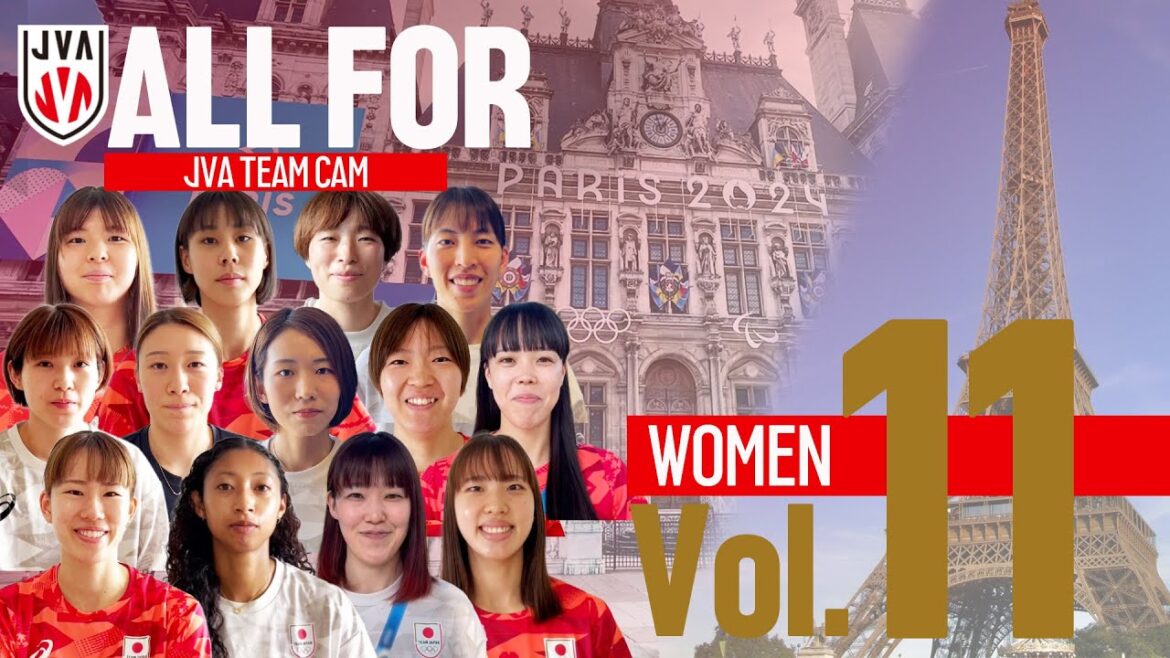 [ALLFOR]Interviews with players who have finished competing in the Paris 2024 Olympics | #Japan Women's National Volleyball Team Documentary Vol.11