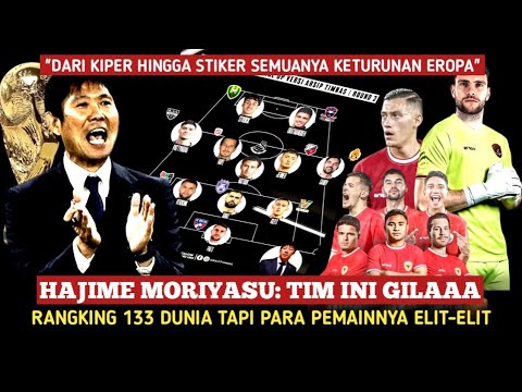 HAJIME MORIYASU: INDONESIA IS BEYOND MY EXPETATIONS” there are a lot of European descendants HAJIME MORIYASU: INDONESIA IS BEYOND MY EXPETATIONS" there are a lot of European descendants