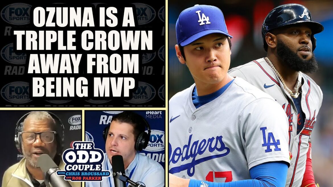 Triple Crown Could Put Marcell Ozuna Ahead Shohei Ohtani for the NL MVP | THE ODD COUPLE Triple Crown Could Put Marcell Ozuna Ahead Shohei Ohtani for the NL MVP | THE ODD COUPLE