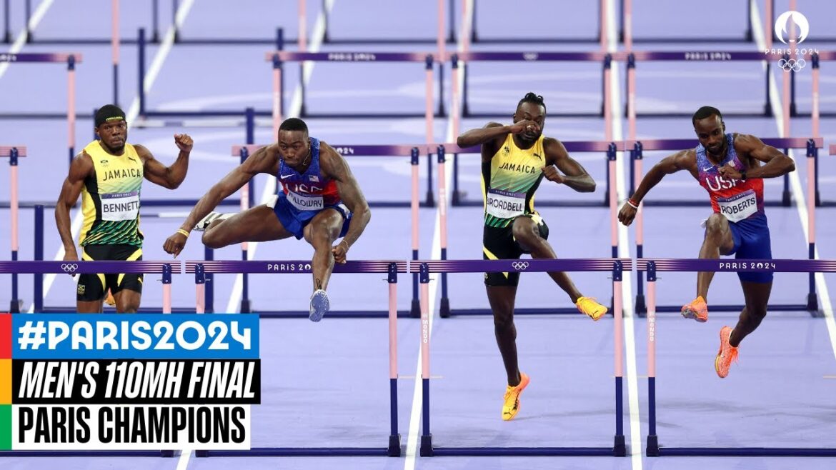 Men's 110mH Final 🏃‍♀️| Paris Champions