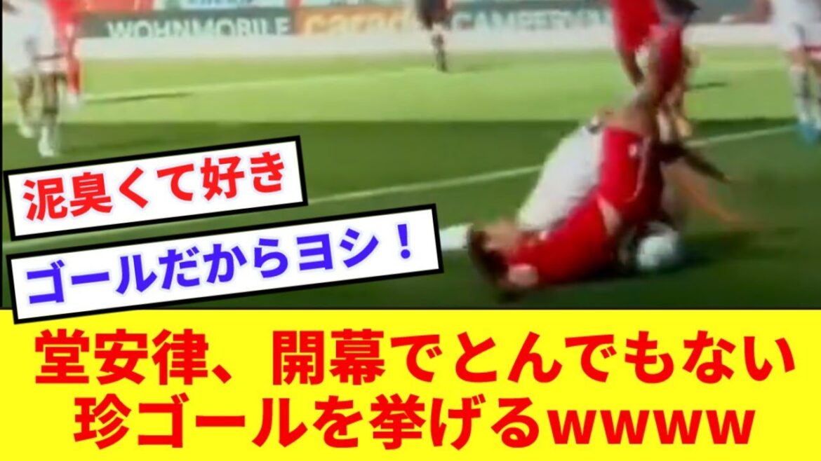 [Soul]Freiburg's Ritsu Doan scores a rare goal in the opening game lol