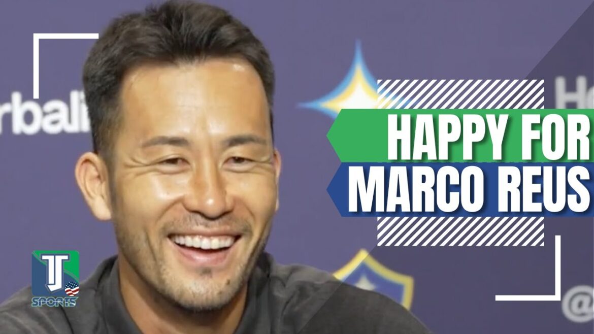 Maya Yoshida PRAISES Marco Reus AFTER the German SCORED his FIRST GOAL with the LA Galaxy