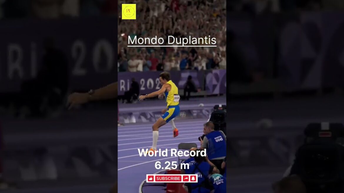 Duplantis, who is widely known as “Mondo” has now broken the world record #polevault #viral #ytshort