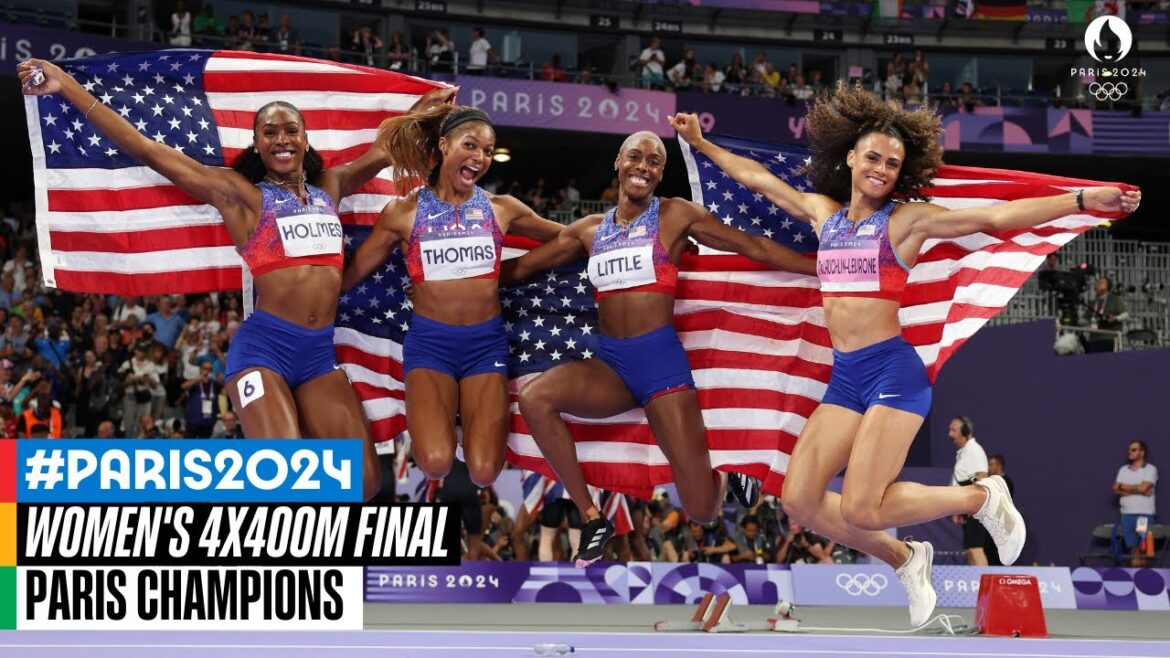 Women’s 4x400m Final 🏃| Paris Champions Women's 4x400m Final 🏃| Paris Champions